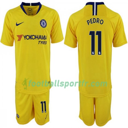 Tenue Chelsea Pedro 11 Enfant Extérieur 2018-2019 Maillot de Foot